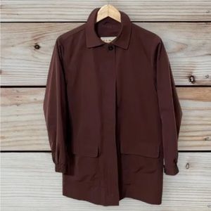 Women’s LL Bean Size Small Eggplant Lightweight Full Zip Jacket